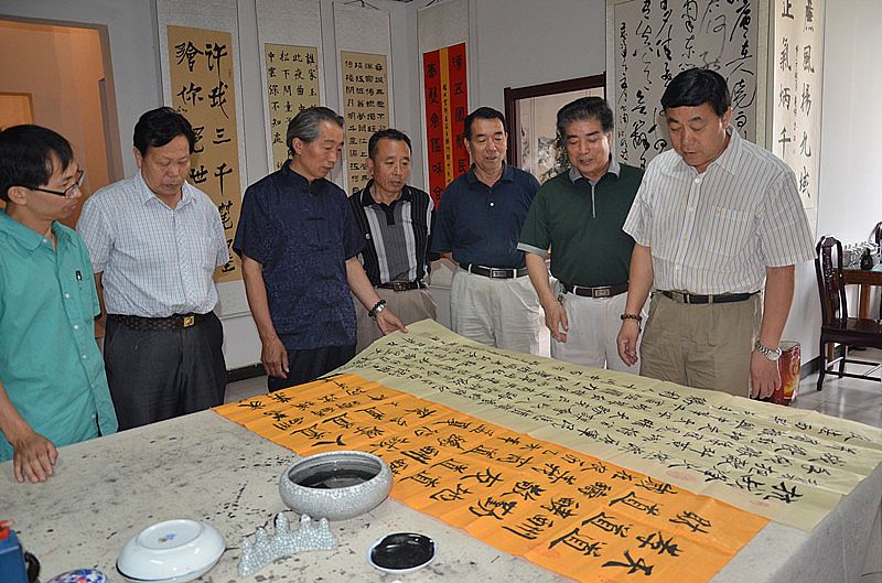 書畫院成立一周年活動現(xiàn)場