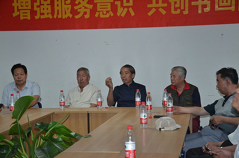 書畫院成立一周年活動現(xiàn)場