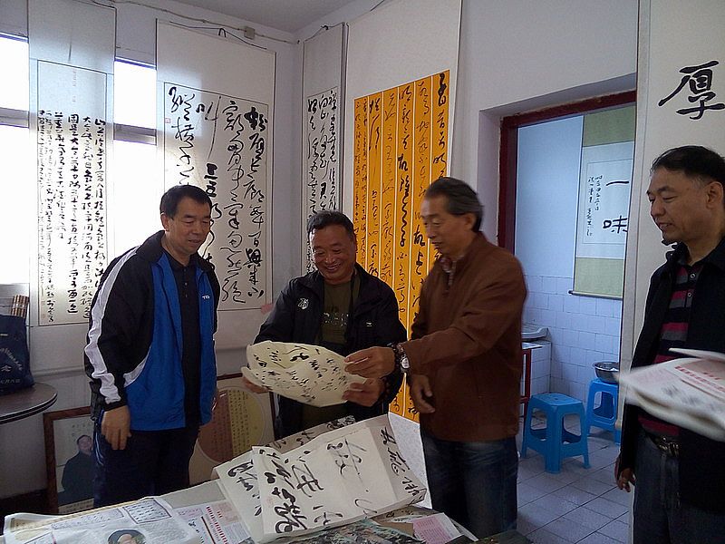 王院長應(yīng)邀率隊到河南進行藝術(shù)交流