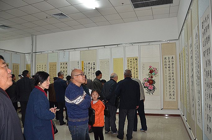 潤(rùn)豐書畫院與寧晉書法家協(xié)會(huì)書畫聯(lián)展精彩圖片